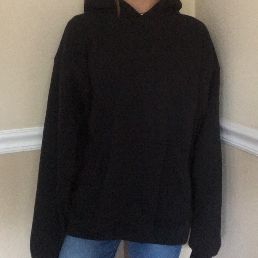 Black hoodie
